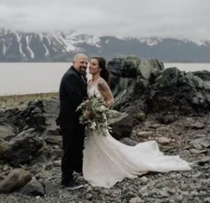 Chilkat Inlet Retreat Wedding Couple